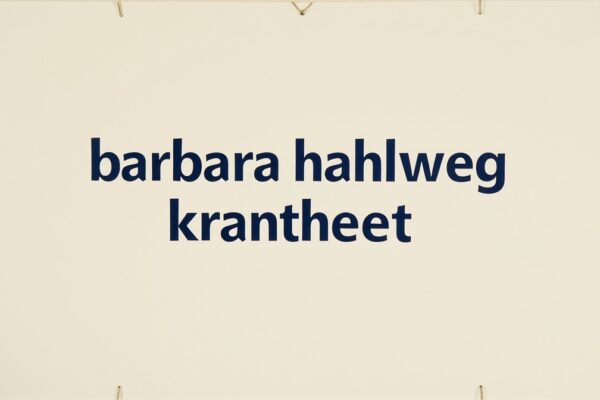 barbara hahlweg krankheit